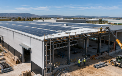 ¿Qué pasa si quiero hacer obras en una nave con la cubierta alquilada para placas solares?