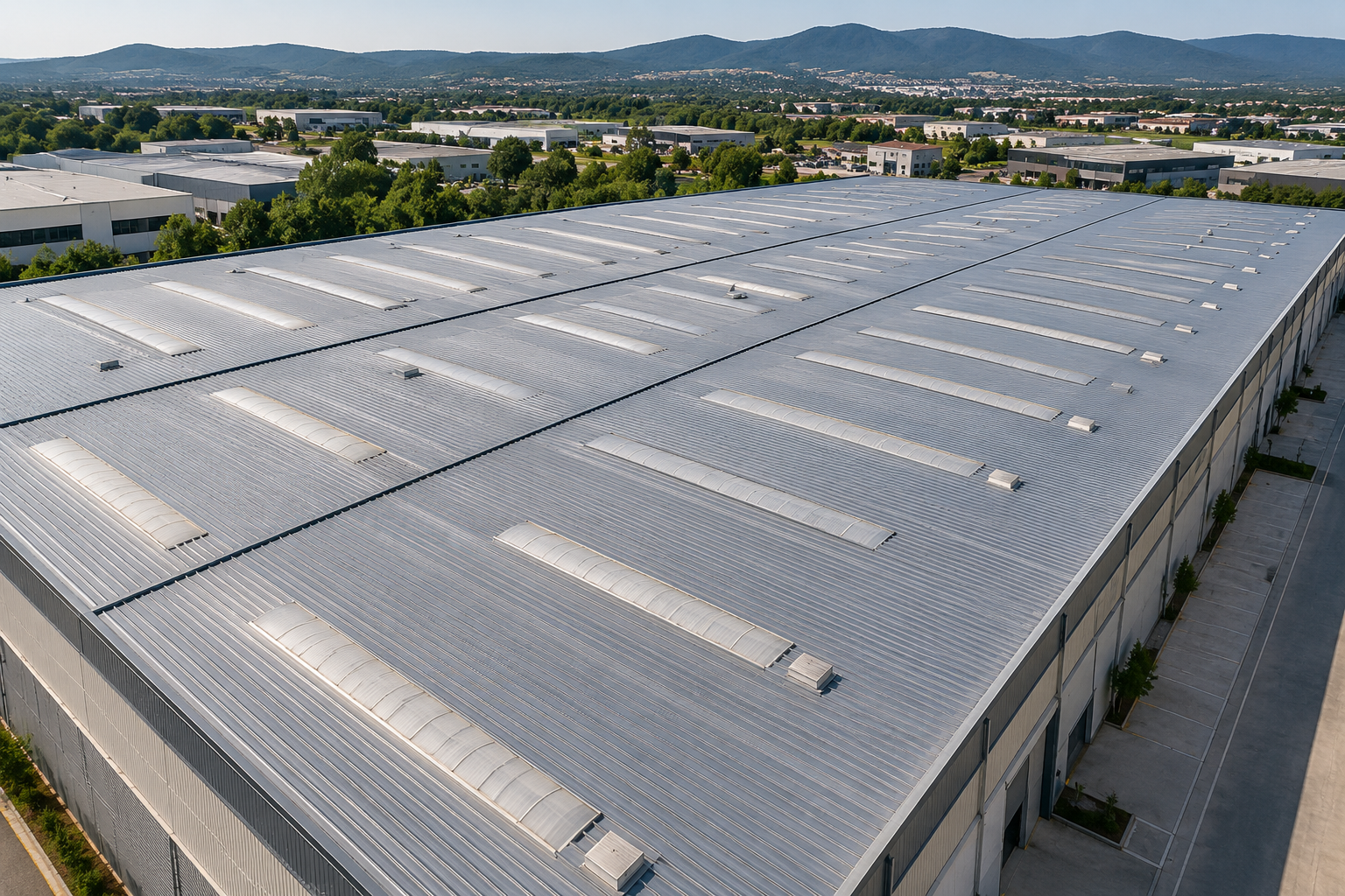 Precio alquiler cubierta placas solares en nave industrial