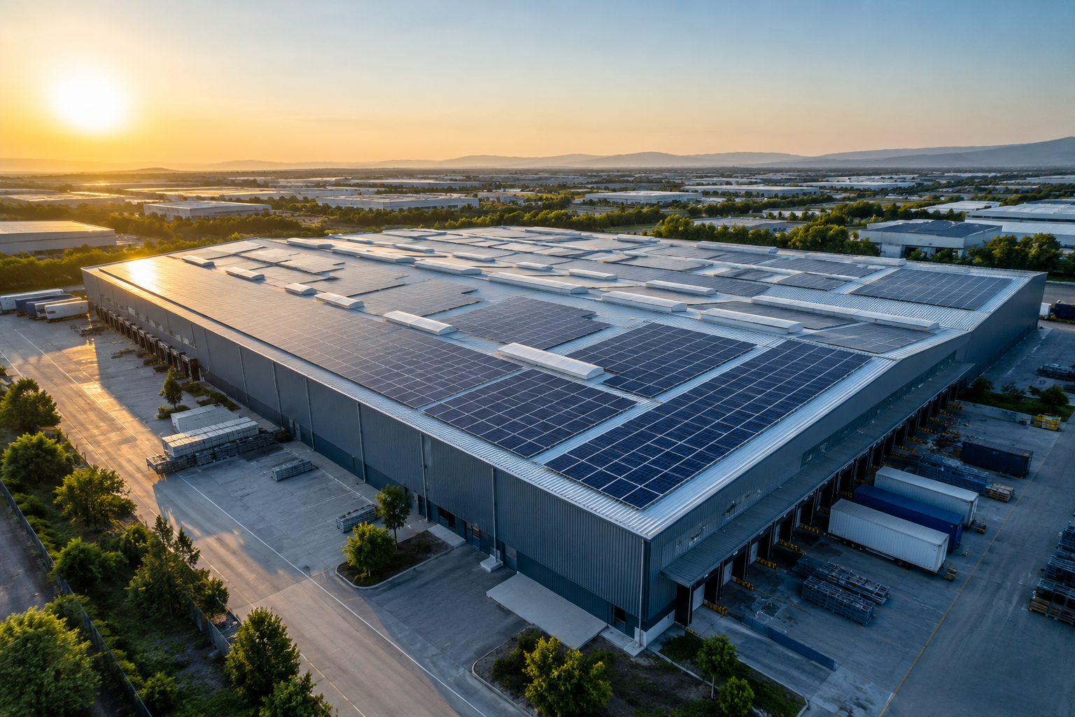 Rentabilidad alquiler cubierta placas solares en nave industrial