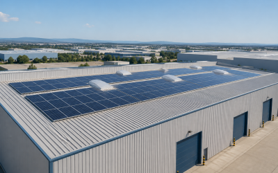 ¿Qué requisitos debe cumplir una nave para alquilar su cubierta para placas solares?