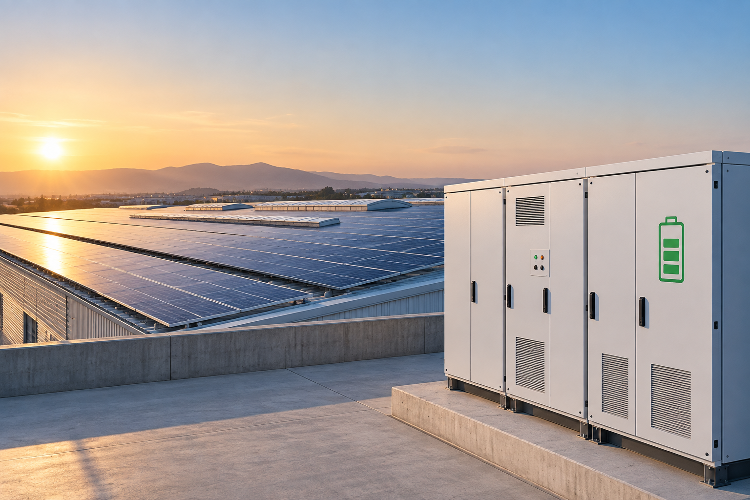 Ahorro BESS empresas con placas solares y baterías