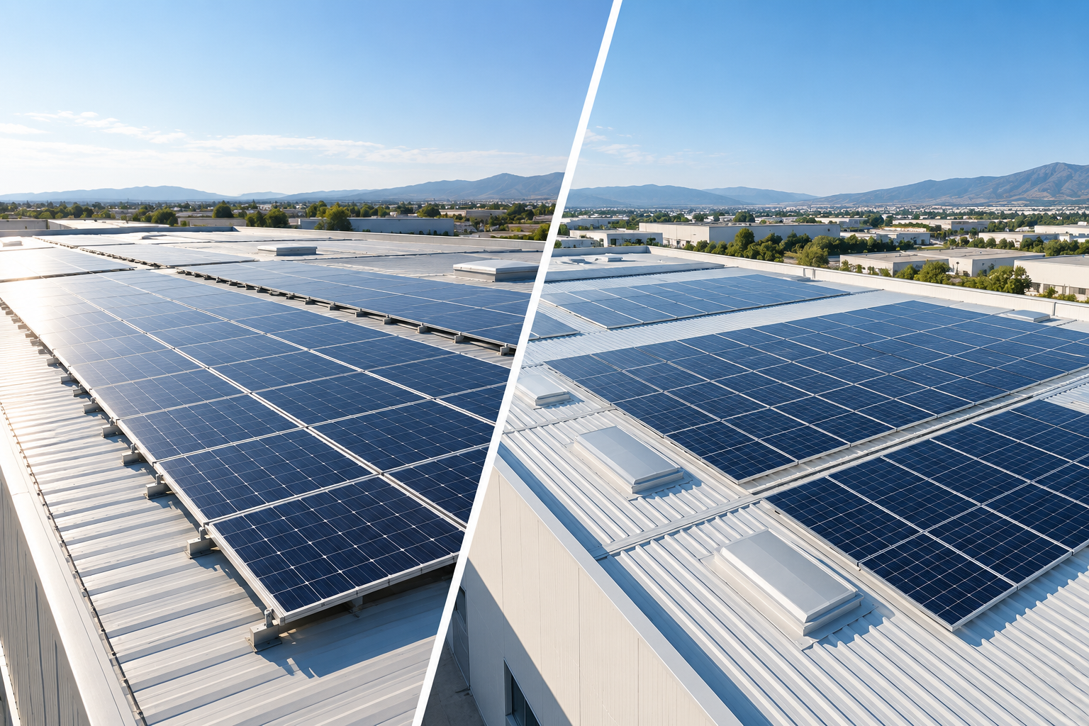 Alquilar cubierta o instalar placas solares