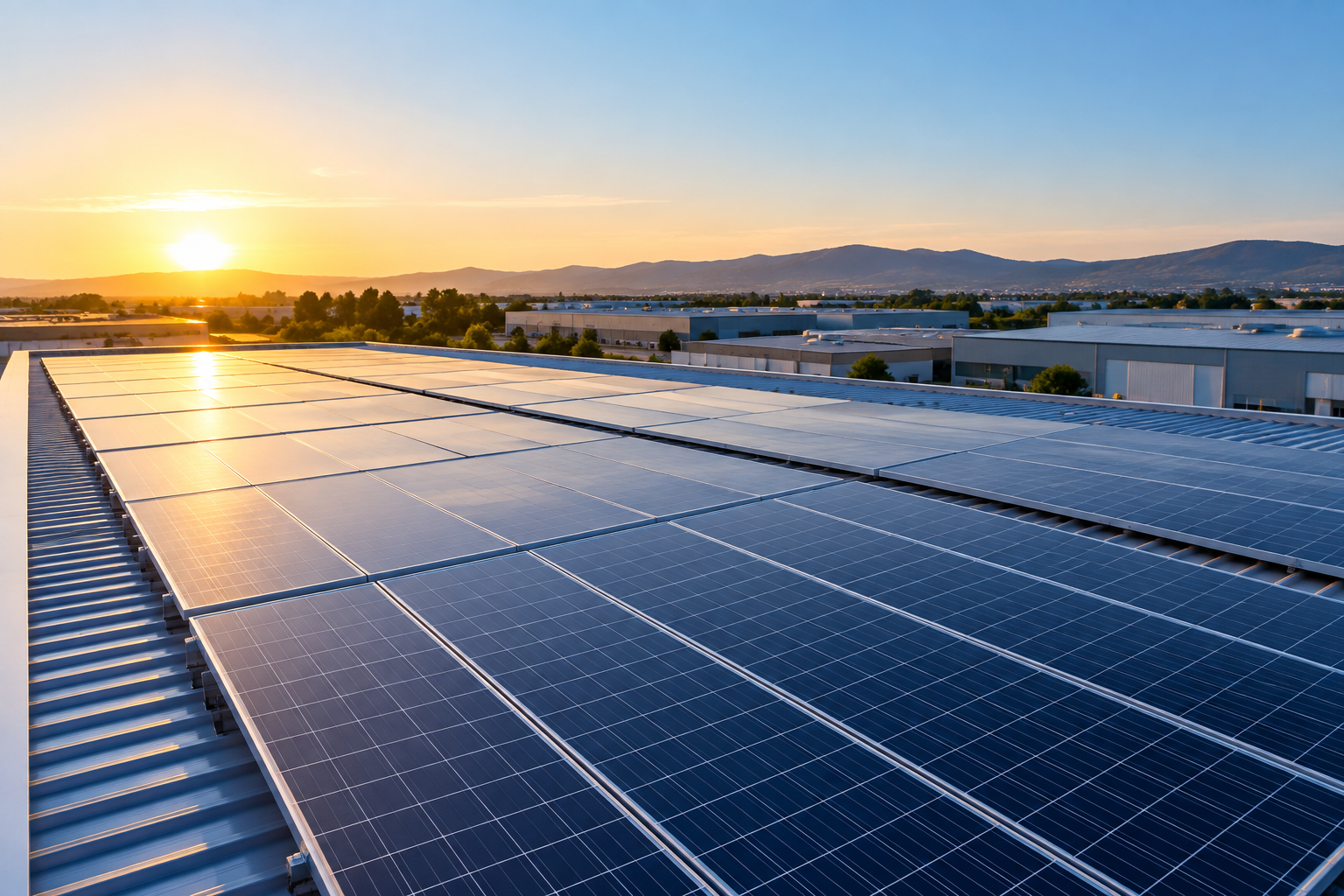 Aprovechar placas solares en una empresa