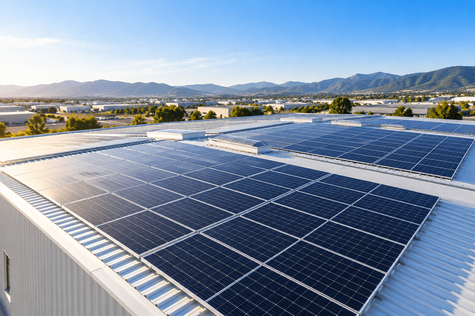 Cómo funciona PPA solar empresas en una instalación fotovoltaica industrial