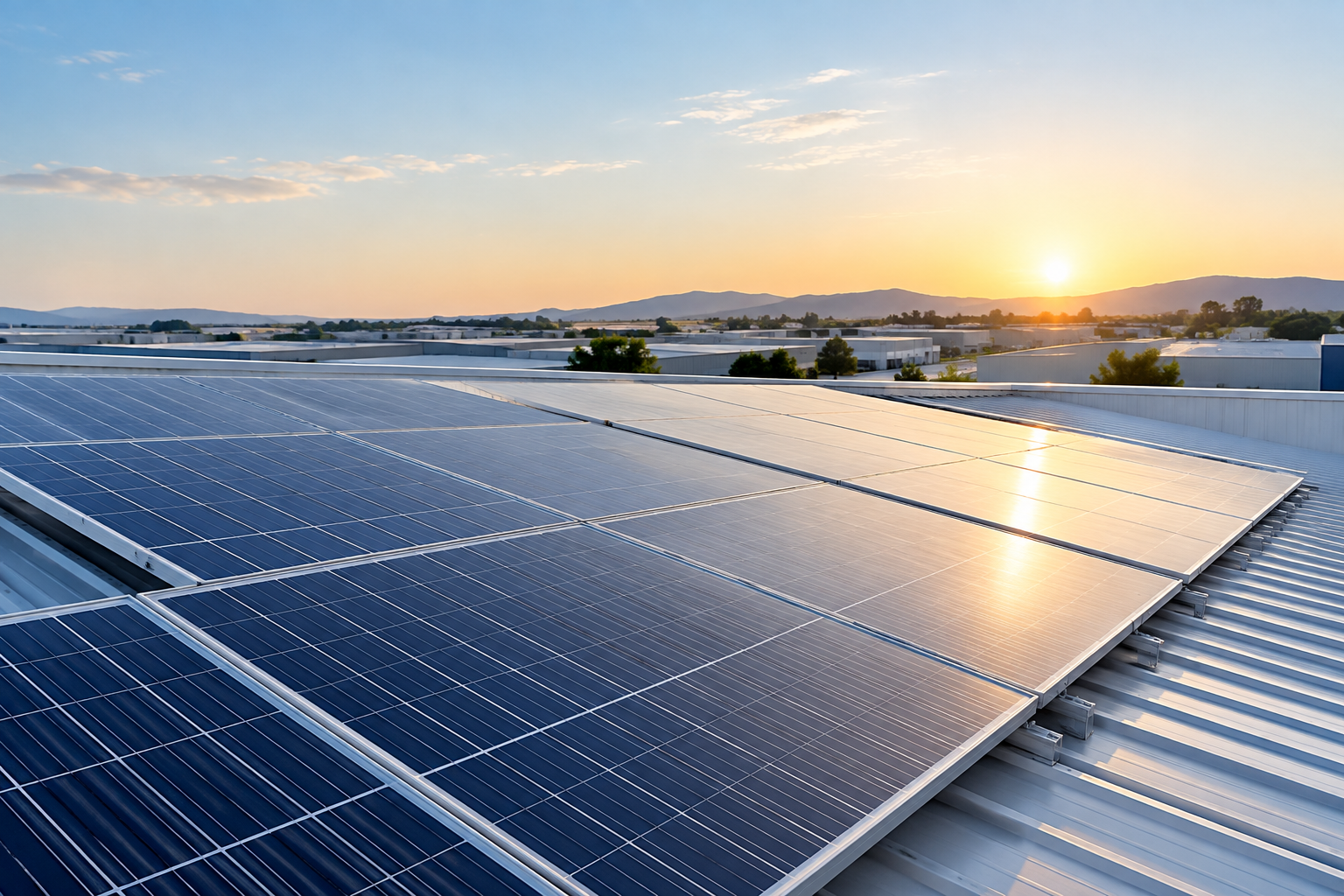 Fin contrato PPA solar en una instalación fotovoltaica industrial