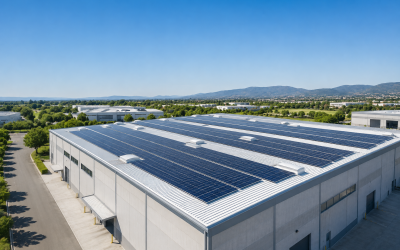 ¿Qué naves industriales son adecuadas para alquilar su cubierta para placas solares?