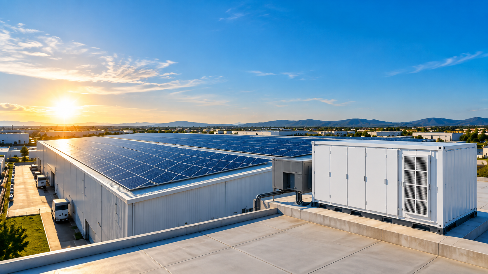 PPA solar con baterías para empresas