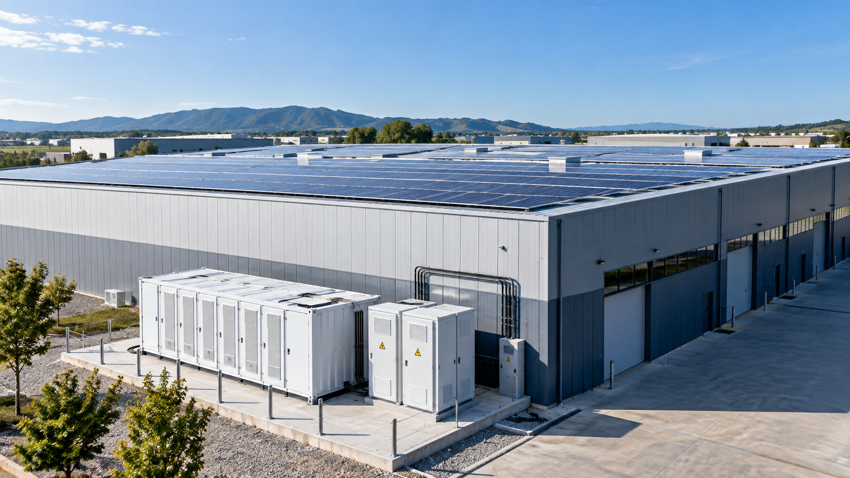 Precio BESS empresas con placas solares y baterías