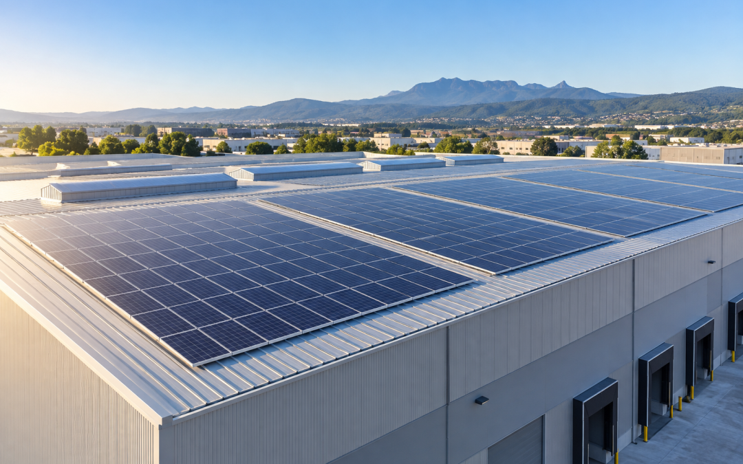 ¿Es rentable alquilar el tejado de una nave industrial para placas solares?