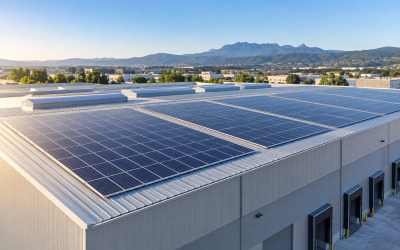 ¿Es rentable alquilar el tejado de una nave industrial para placas solares?
