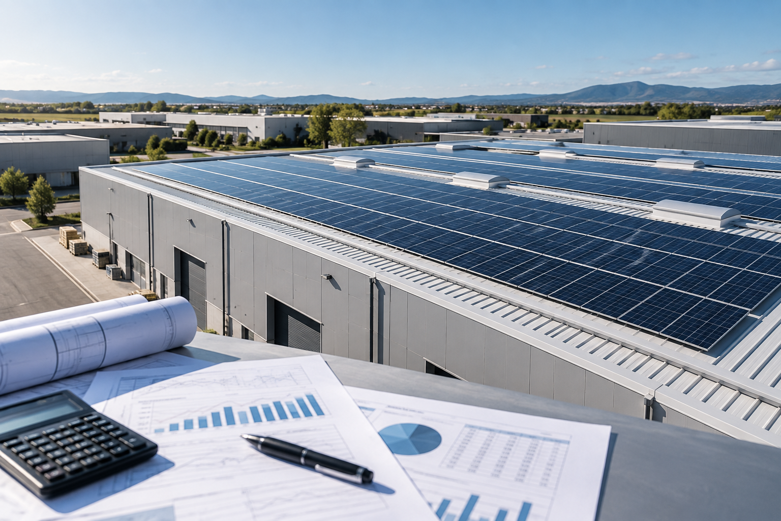 Requisitos PPA solar empresas para una nave industrial